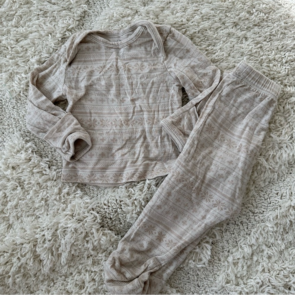 Solly Baby Fair Isle Baby Pajamas